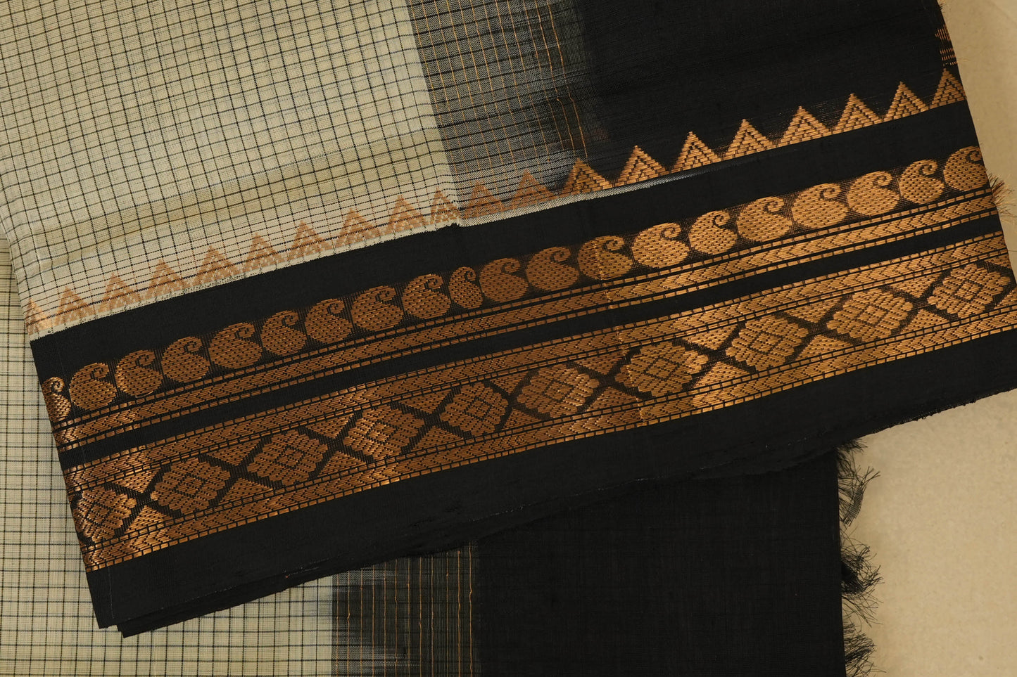 vintage silk cotton saree borders