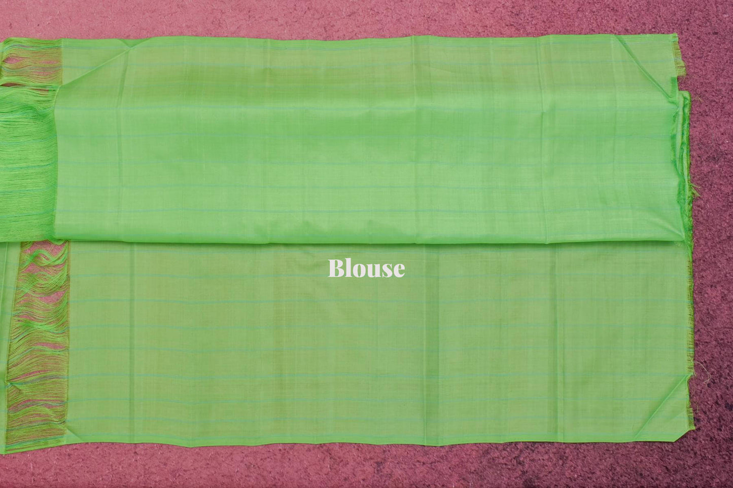 Mild Pink Borderless Kanjivaram Silk Saree SS5260