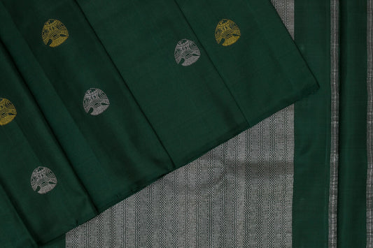 Kanjivaram silk saree with Fish Motifs