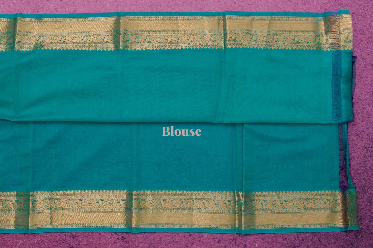 Red Kora Silk Cotton Saree SS5296