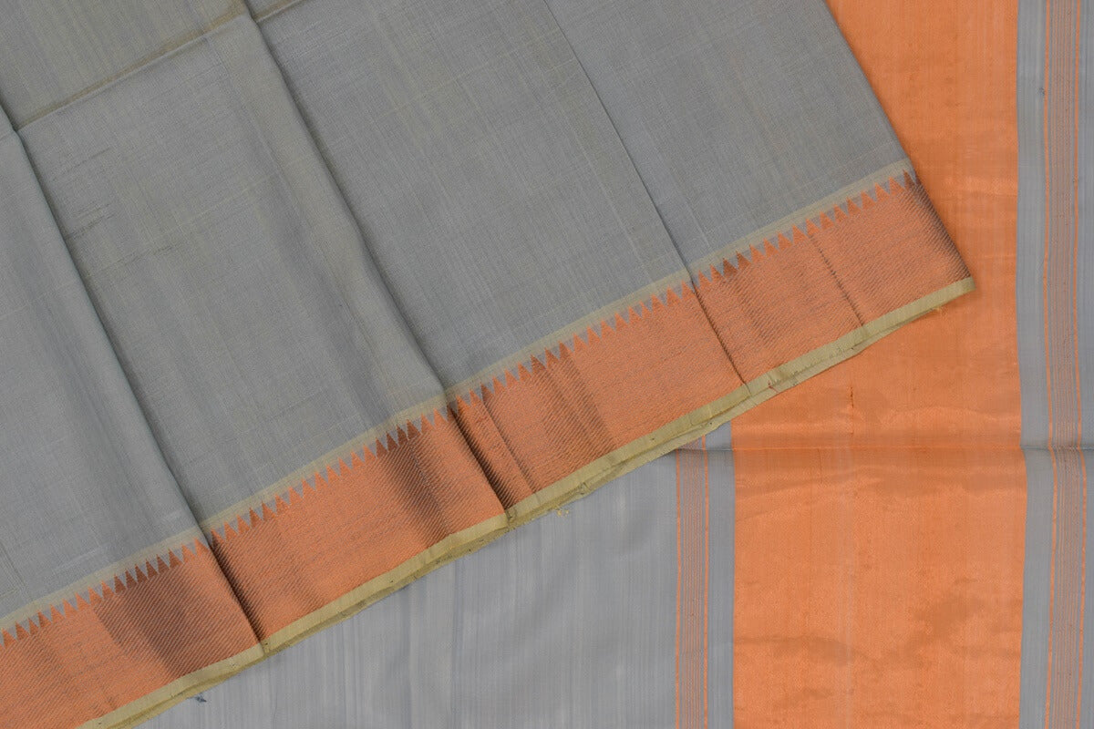 Ratnangi Turquoise Mulberry Silk Saree