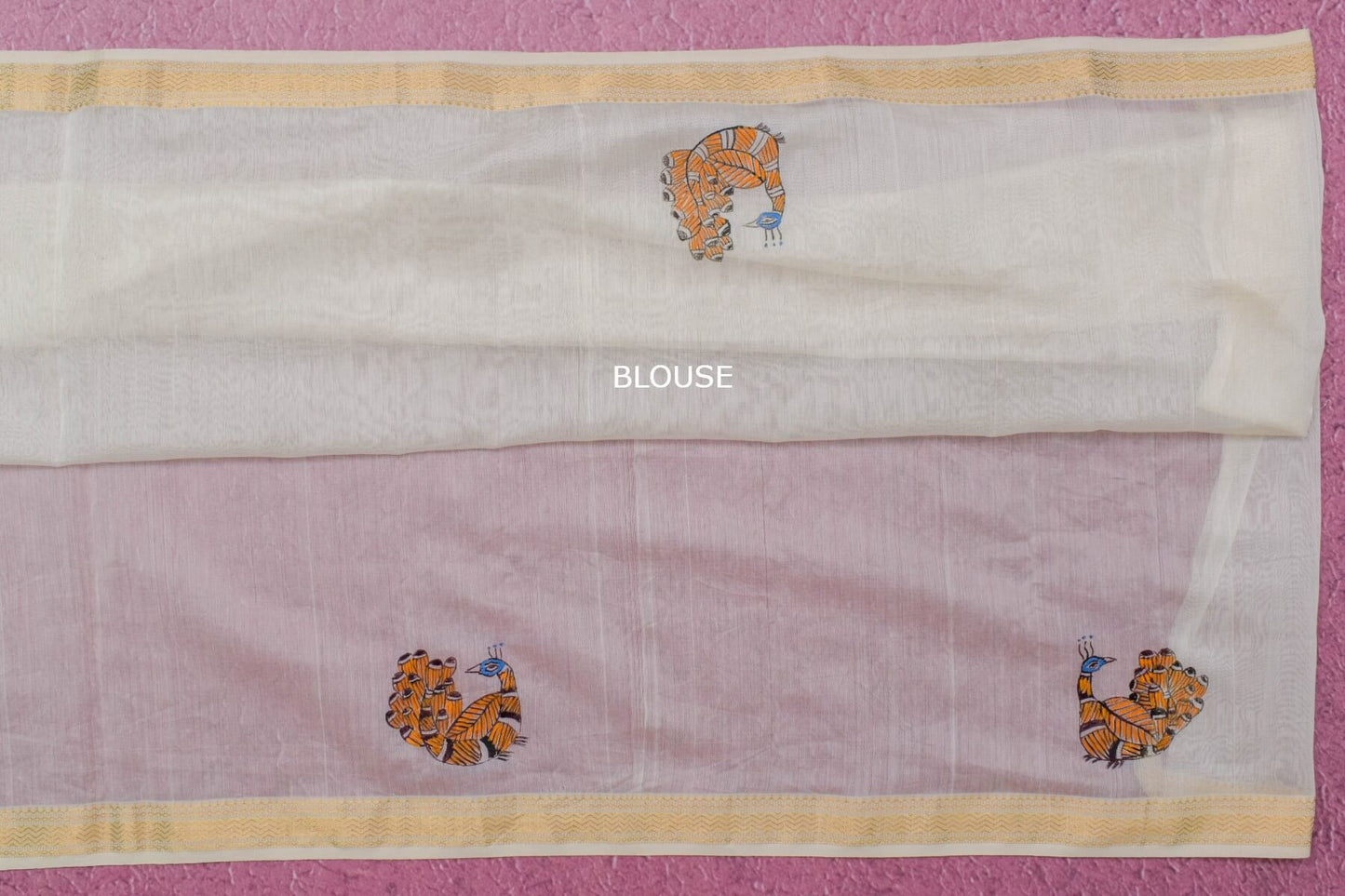 Silk cotton saree SH017