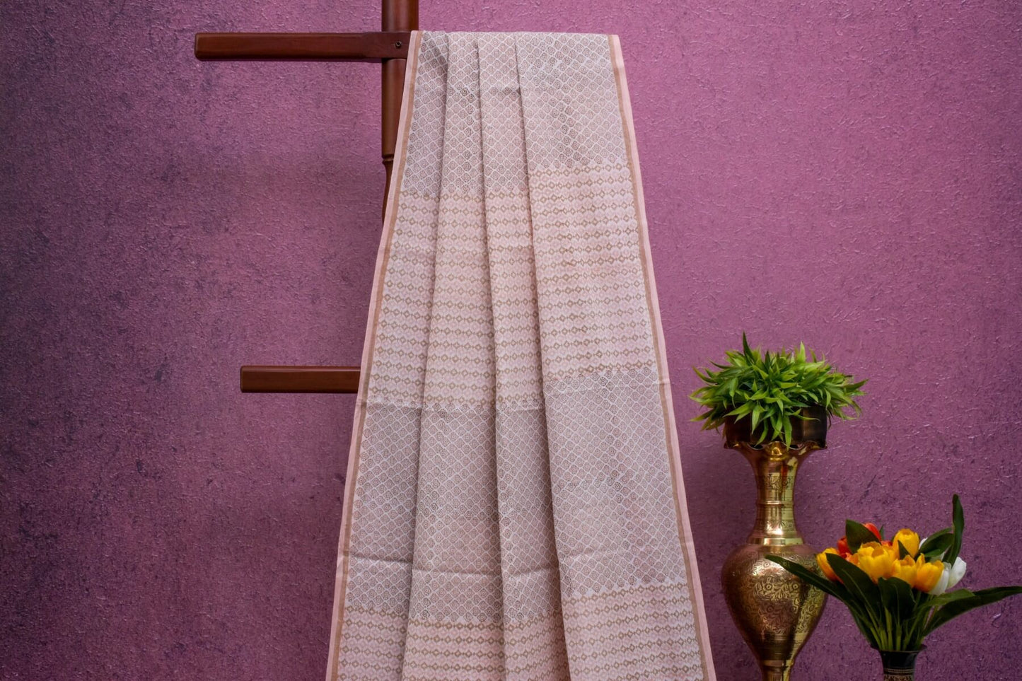 Block print Cotton Saree SS4748