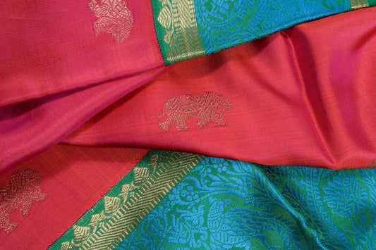 Kanjivaram silk saree SS4290
