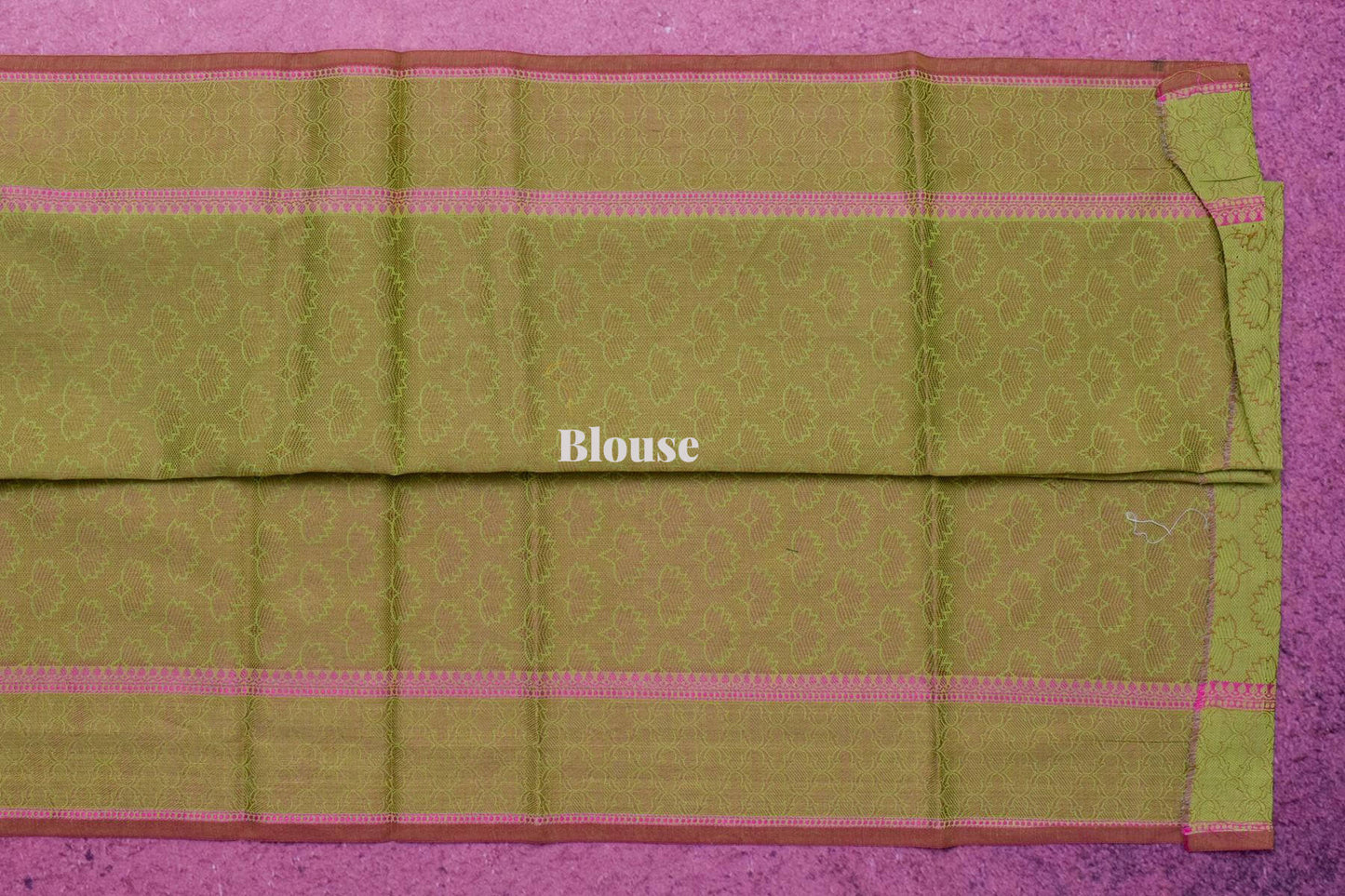 Light green Banarasi cotton saree SS5093