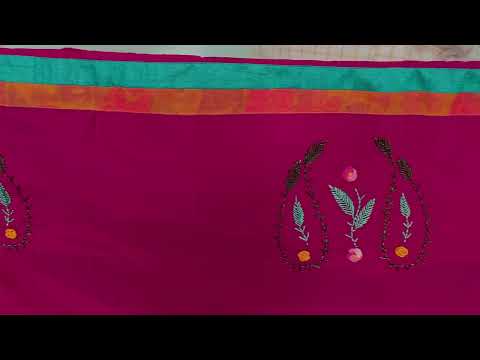Khadi silk saree SH027