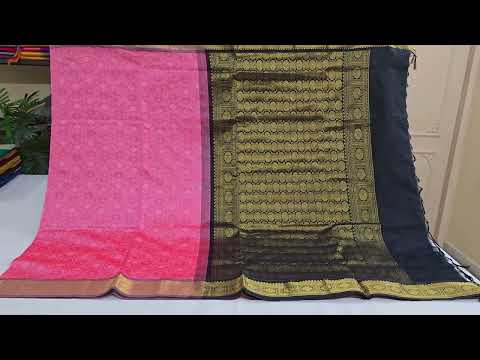 Semi Silk Cotton Saree SS5406