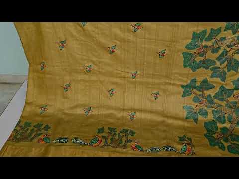 Tussar silk saree SH026