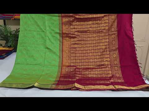 Semi Silk Cotton Saree SS5411