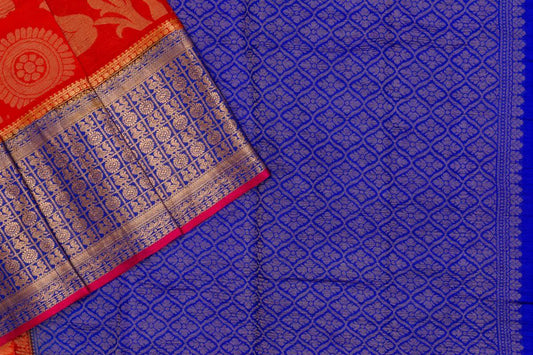 Raw silk saree AC390