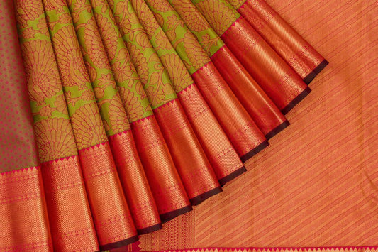 Kanjivaram silk saree SS3293