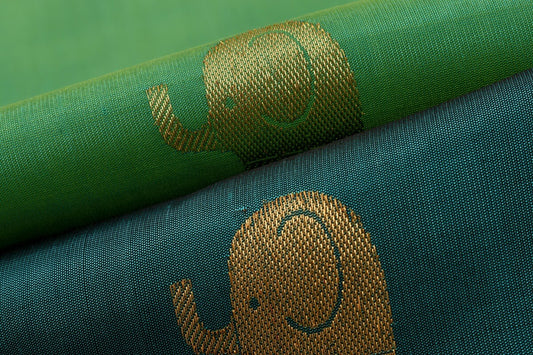 A Luxurious Token of Elegance: Elephant Motif Silk Sarees