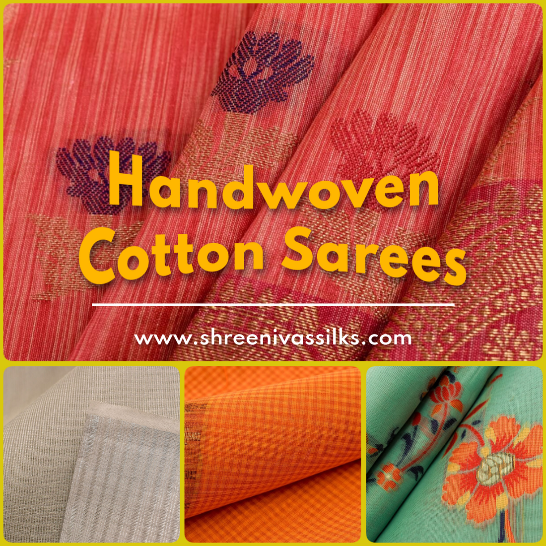 A guide to purchasing authentic handwoven cotton sarees and supporting fair trade practices.