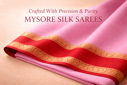 How Pure Mysore Silk Sarees Are Crafted With Precision and Purity