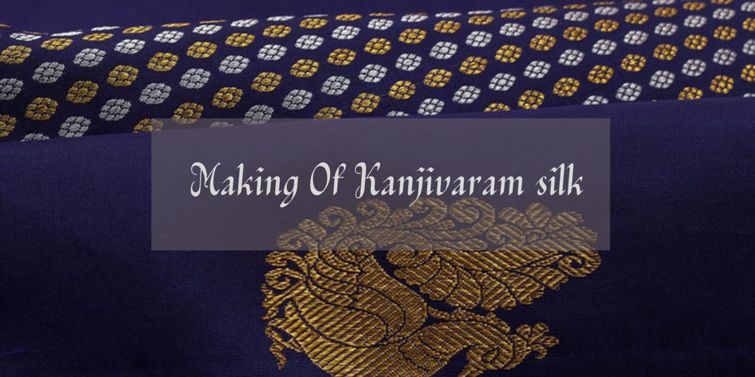 Making of Kanjivaram silk !