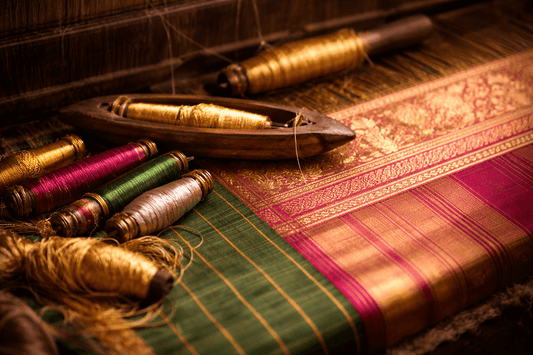 The Role of Master Weavers in Preserving Handloom Kanjivaram Silks