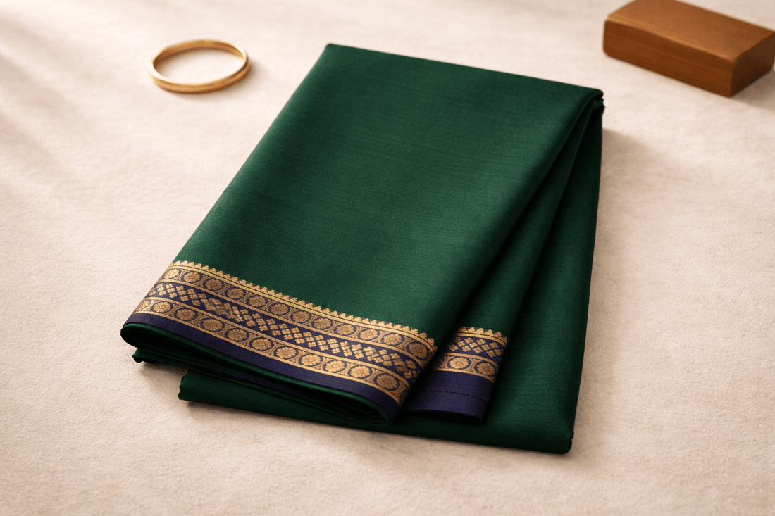 The Simplicity of Mysore Silks: Why Less Zari Means More Elegance