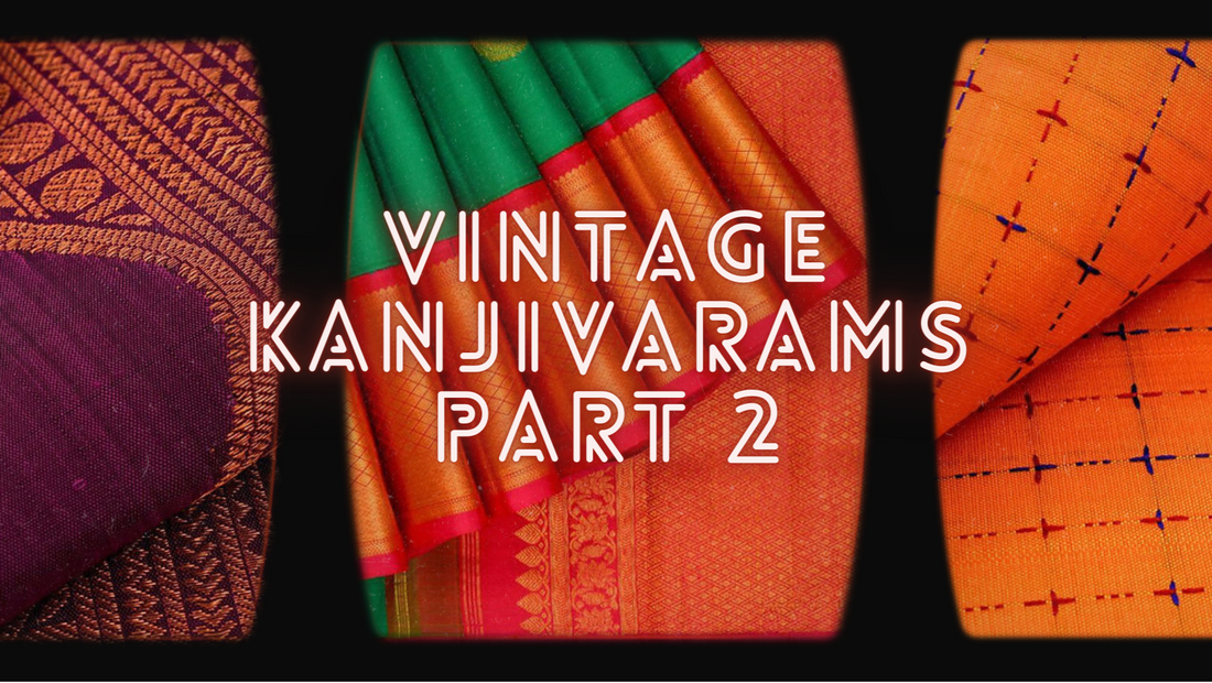 Vintage Kanjivaram patterns - Part 2