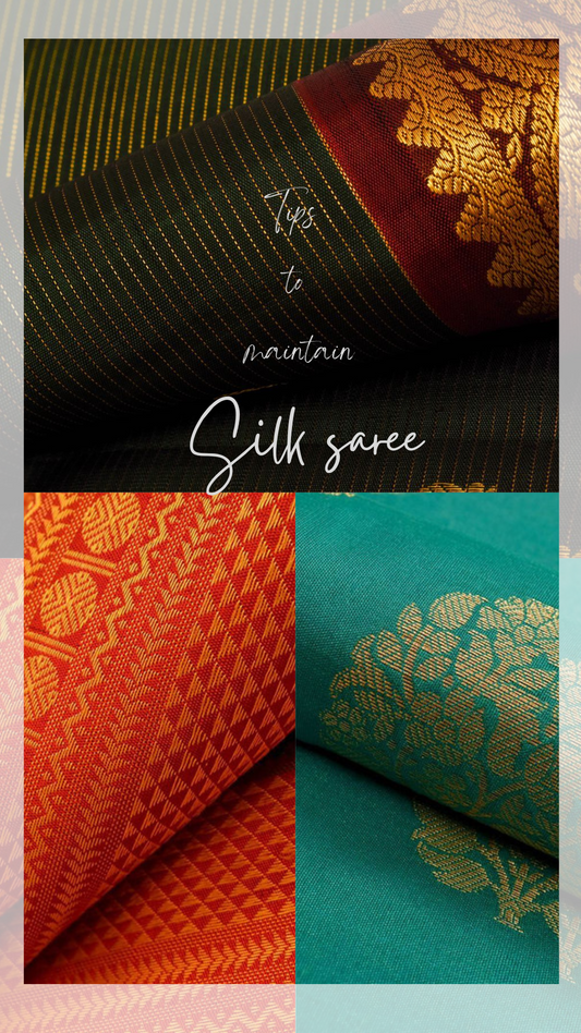 Tips to maintain Silk sarees !