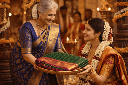 Why Handloom Kanjivaram Silk Sarees Are Valued Across Generations.