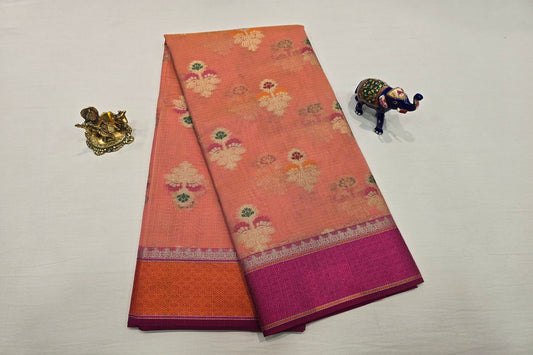 Blended cotton saree SS4050