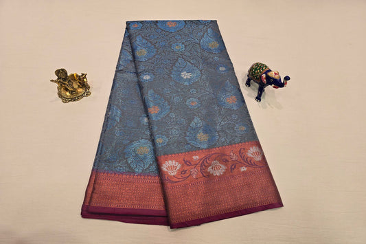 Blended cotton saree SS4058