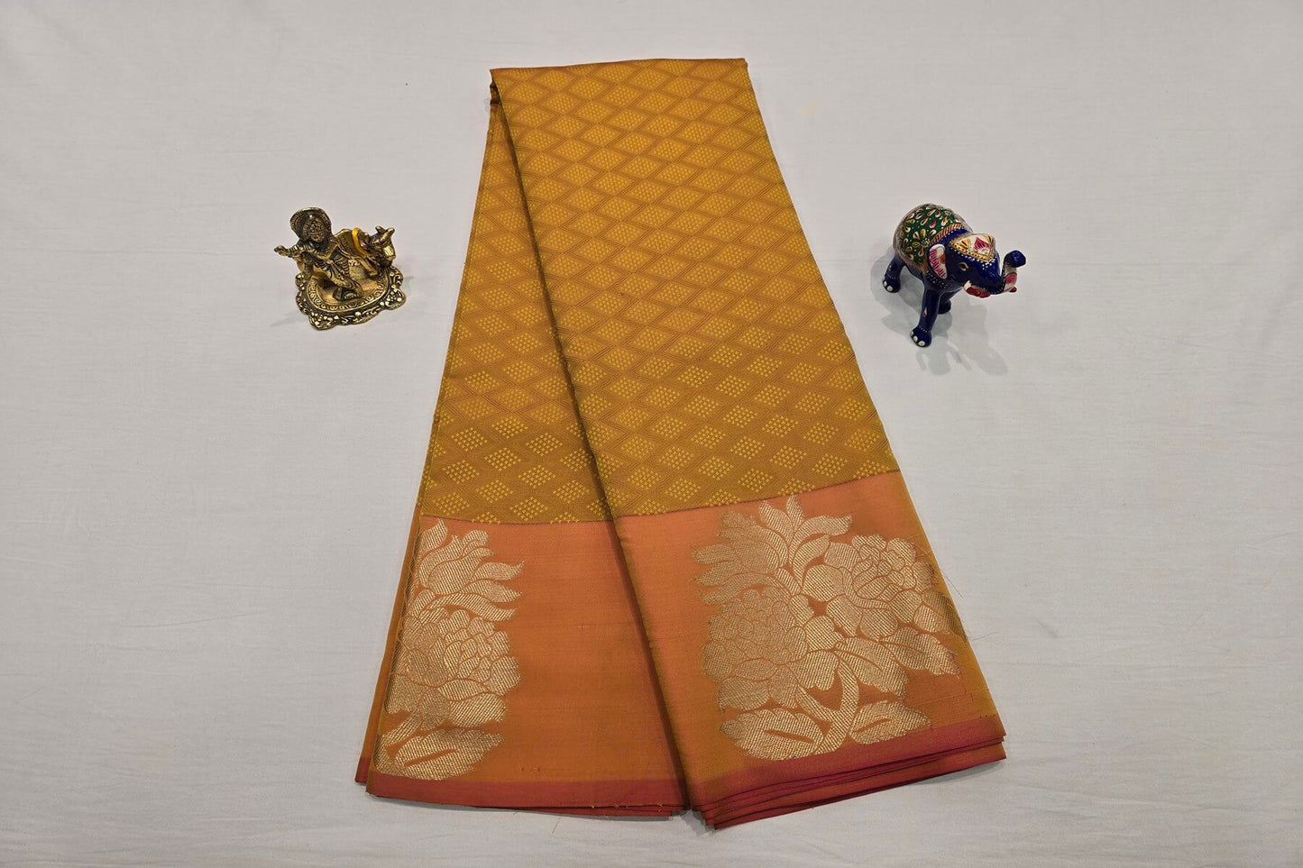 Semi silk saree SS4077