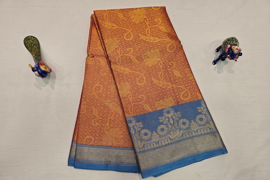 Blended cotton saree SS4086