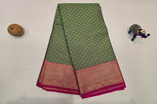 Blended cotton saree SS4098