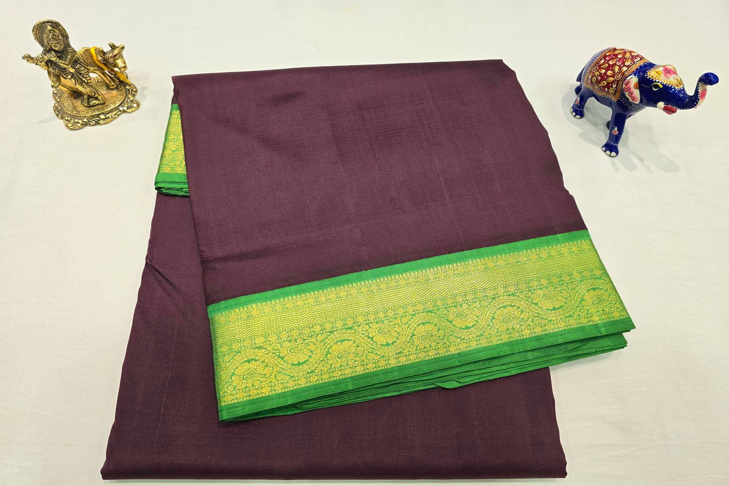 Ten yards silk saree SS4154