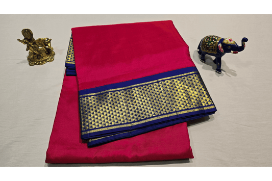 Ten yards silk saree SS4377