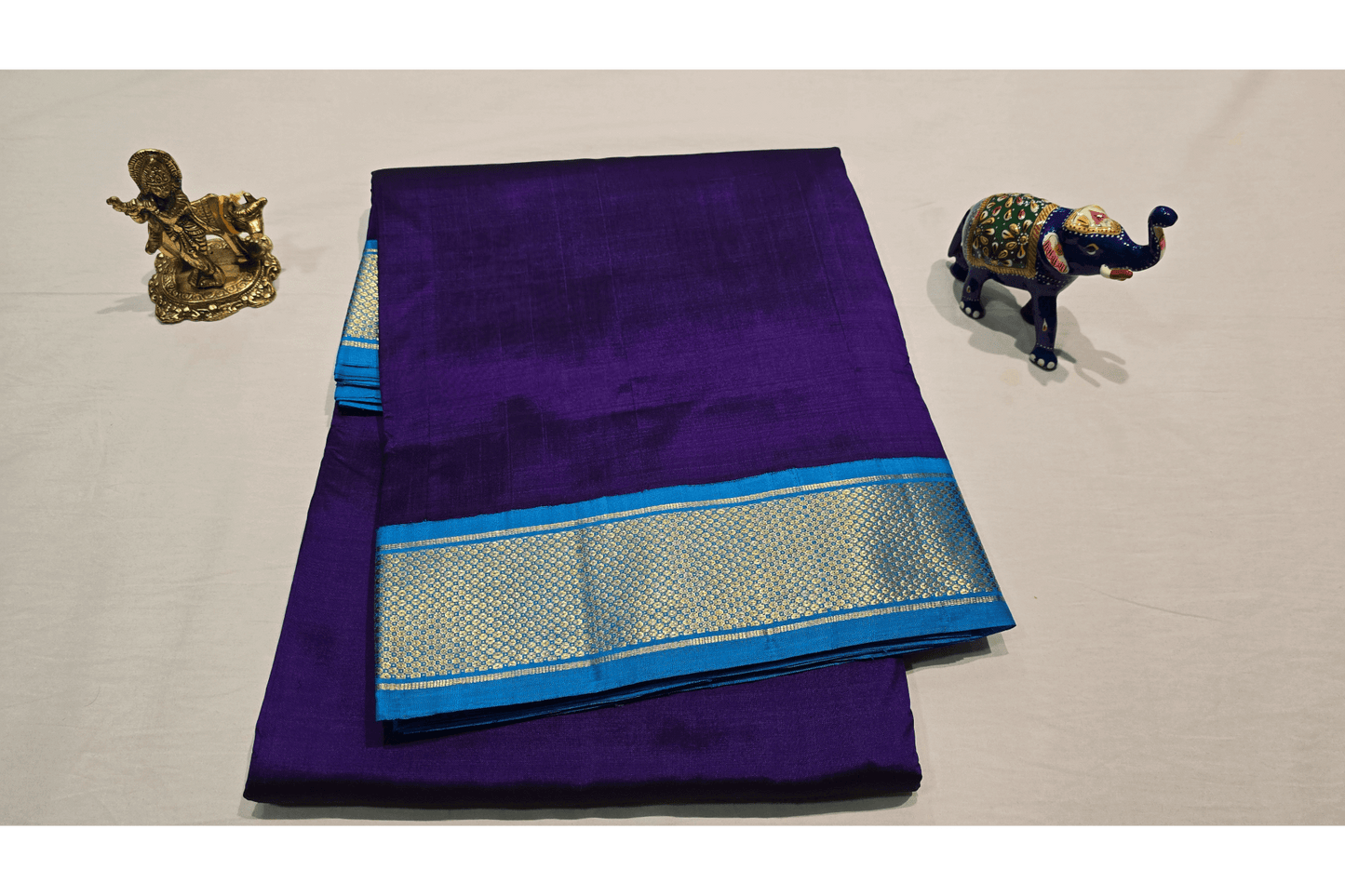 Ten yards silk saree SS4379