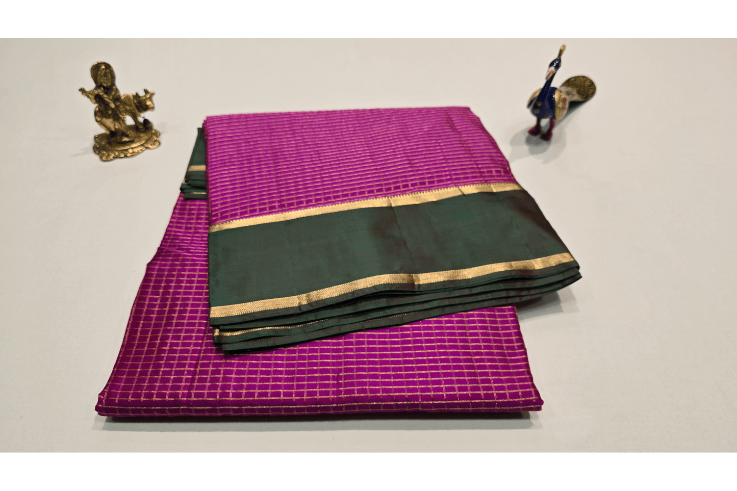 Ten Yards Silk Saree AC1370
