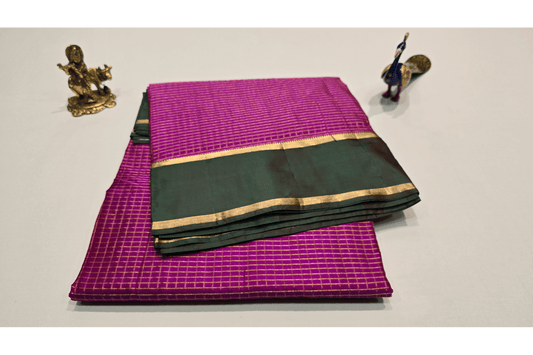 Ten Yards Silk Saree AC1370
