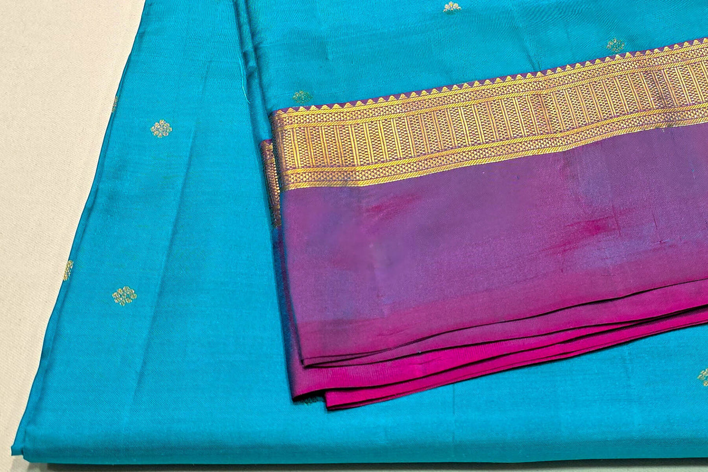 Nine and a half Yards Silk Saree AC1476