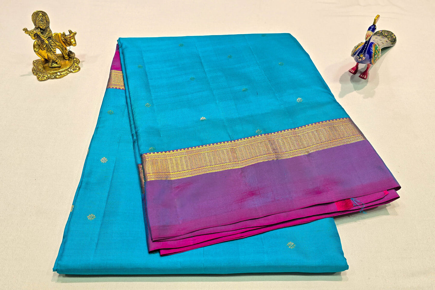 Nine and a half Yards Silk Saree AC1476