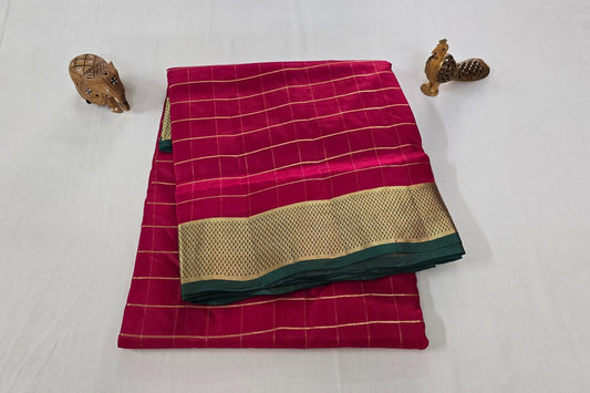 Ten Yards Silk Saree AC1505