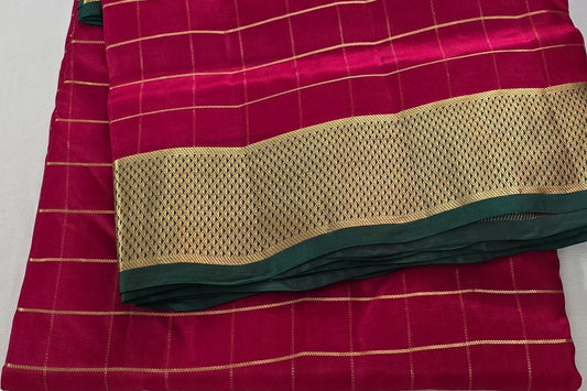 Ten Yards Silk Saree AC1505