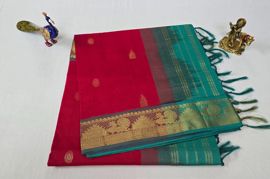 Semi Silk Cotton Saree SS5341