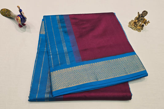 Nine and a half Yards Semi Silk Cotton Saree SS5660