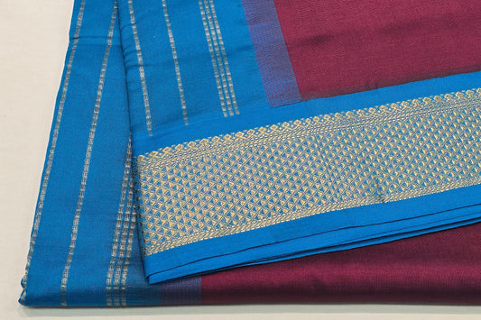 Nine and a half Yards Semi Silk Cotton Saree SS5660