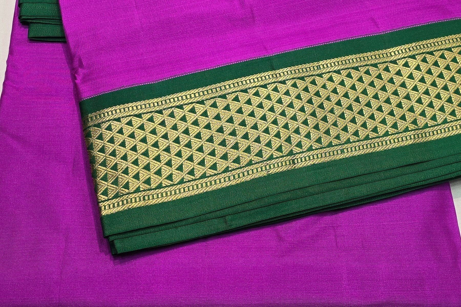 Ten yards silk saree AC1542
