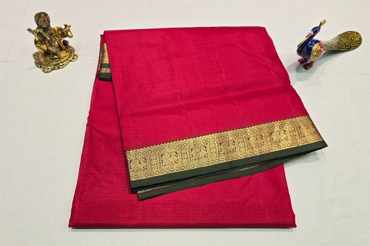 Nine and a half yards silk saree AC1544