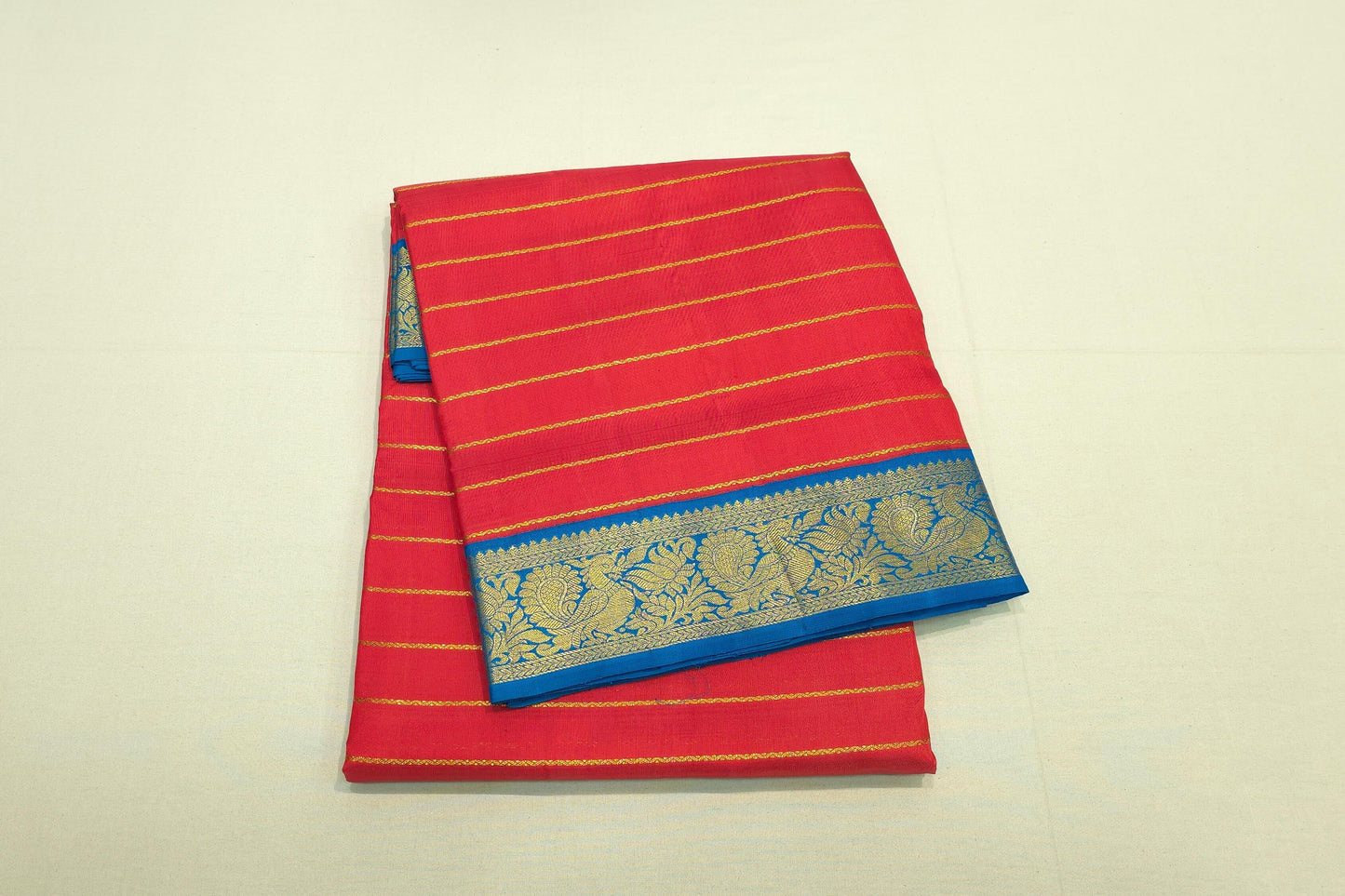 Pink ten yards madisar silk saree