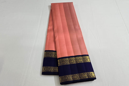 Plain kanchipuram silk saree