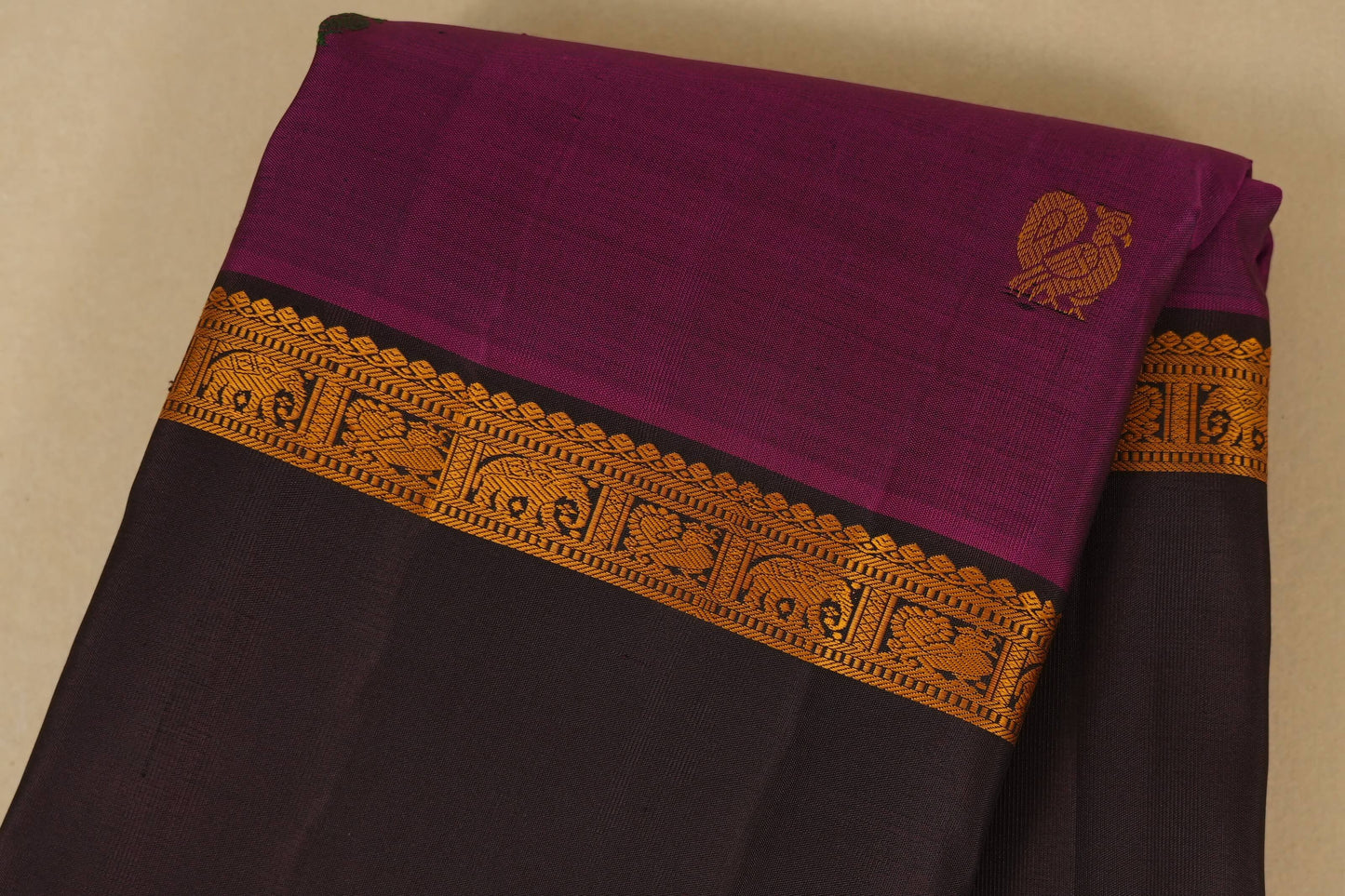vintage kanjivaram silk saree body