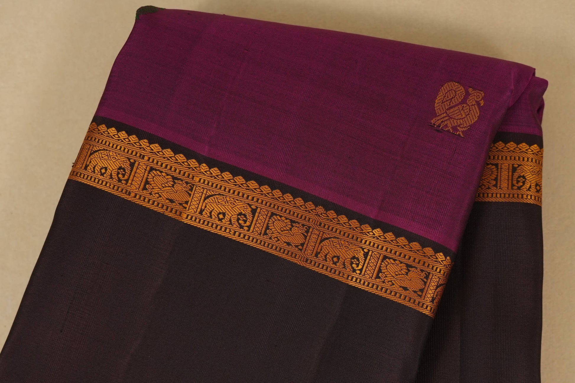 vintage kanjivaram silk saree body