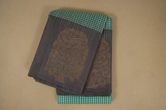 Multi color light weight kanchipuram silk saree