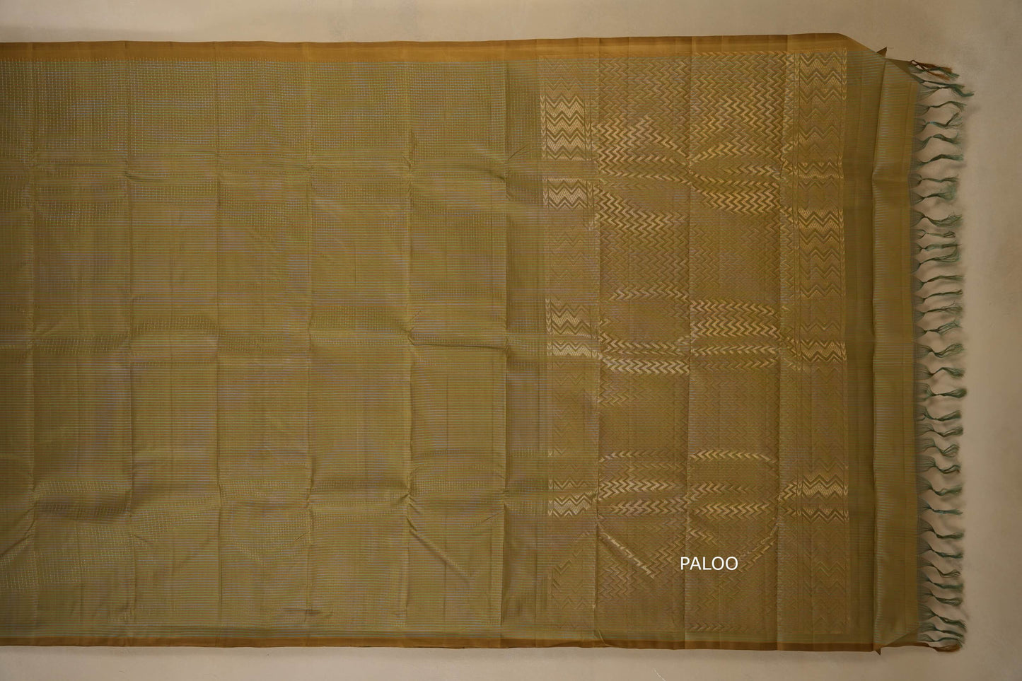 light weight kanchipuram silk saree paloo