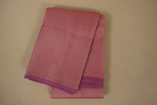 Onion pink light weight kanchipuram silk saree